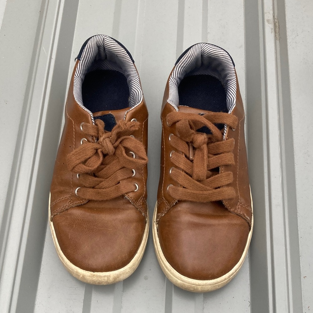 Harper Canyon Brown Kids Dress Shoes